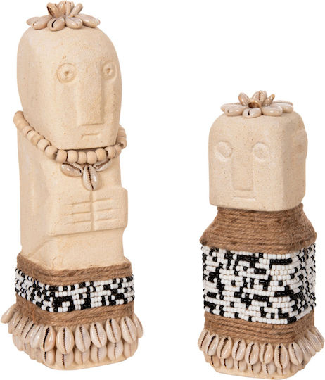 HomeMarkt Διακοσμητικό Αγαλματίδιο από Πέτρα Sumba 7x7x17cm