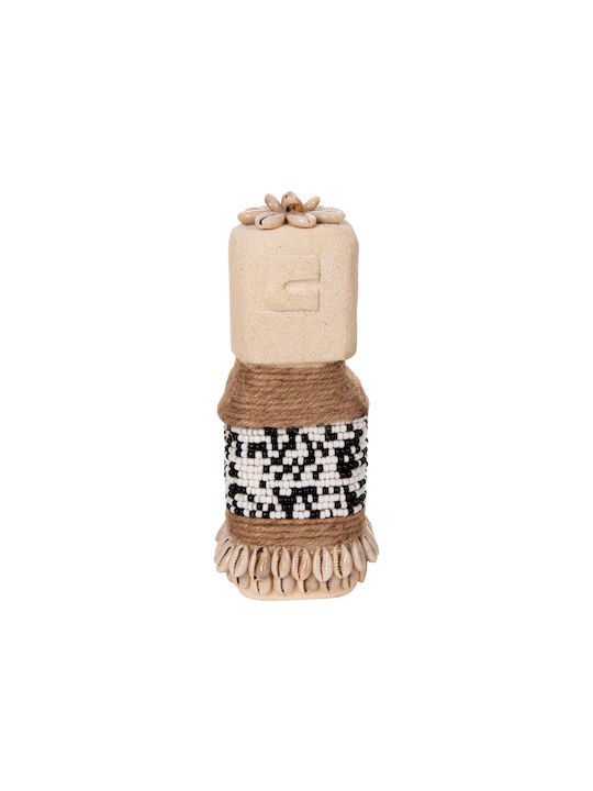 HomeMarkt Διακοσμητικό Αγαλματίδιο από Πέτρα Sumba 7x7x17cm
