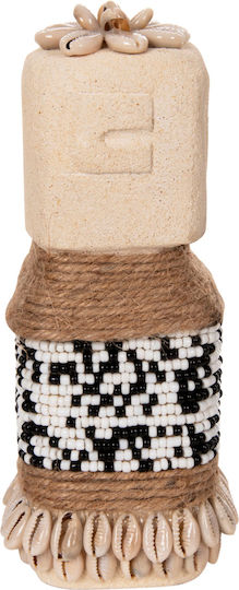 HomeMarkt Διακοσμητικό Αγαλματίδιο από Πέτρα Sumba 7x7x17cm
