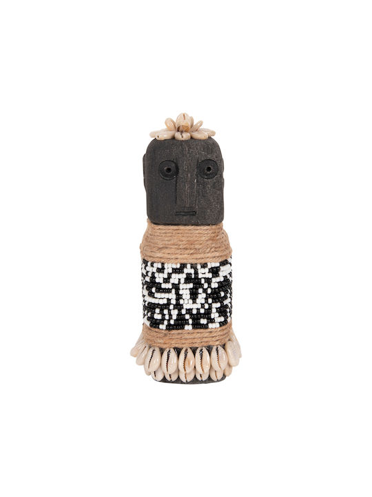 HomeMarkt Figurină Decorativă Statuetă Din Piatră Sumba 7x7x17cm