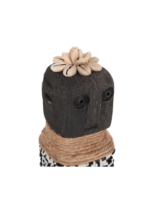 HomeMarkt Figurină Decorativă Statuetă Din Piatră Sumba 7x7x17cm