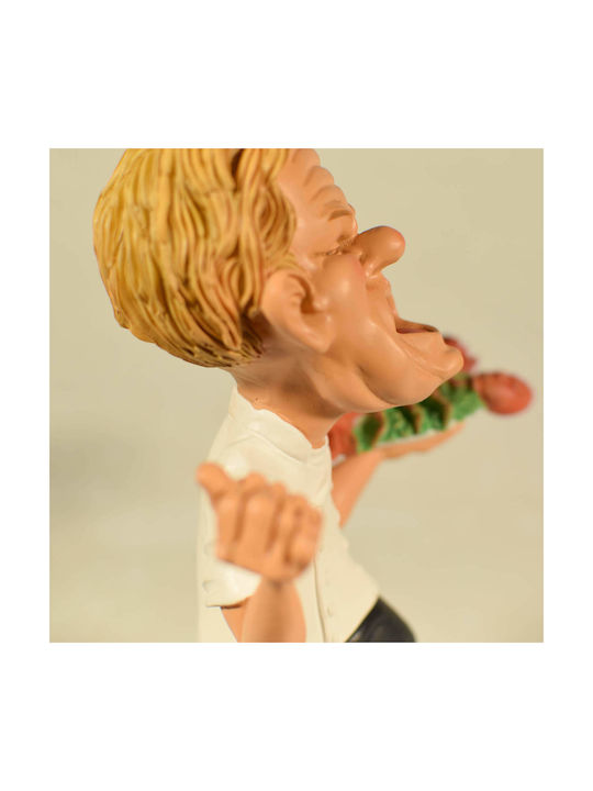 SP Souliotis Decorative Statuette Made of Plastic Chef 11x6x17cm