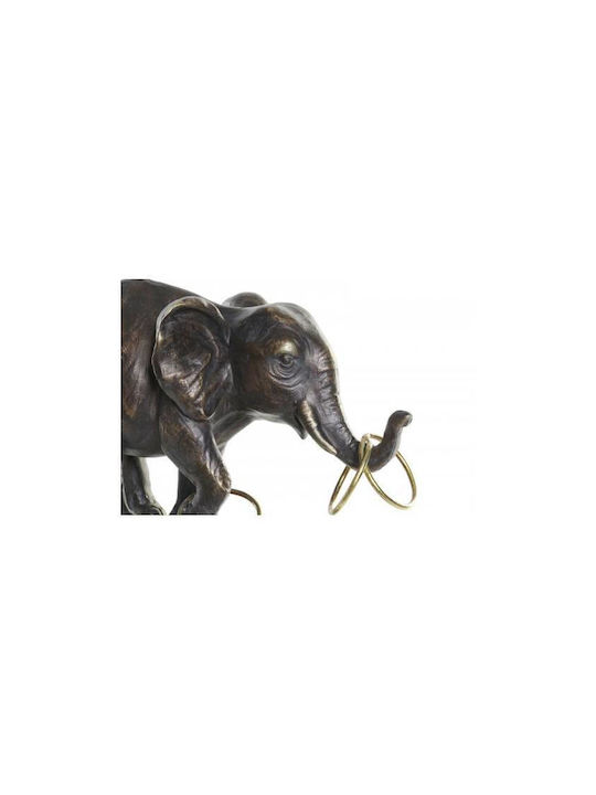 Item International Dekorativer Elefant aus Metall 31x13x41cm 1Stück