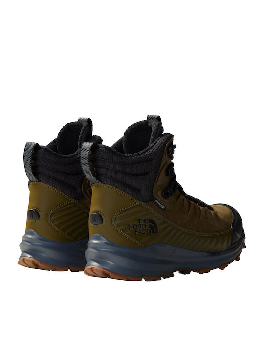 The North Face Vectiv Fastpack Insulated Ανδρικά Ορειβατικά Μποτάκια Αδιάβροχα με Μεμβράνη Gore-Tex Μαύρα