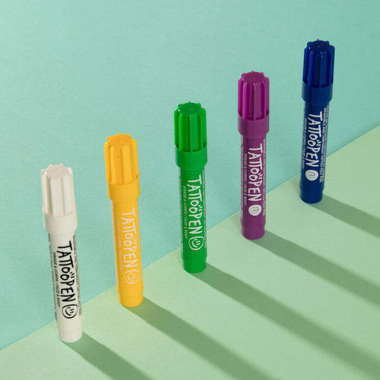 Nailmatic Μαρκαδόρος Δέρματος Tattoopen Σκούρο Μπλε
