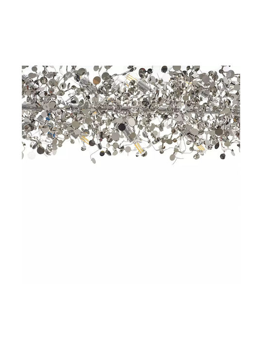 Feuriger Kronleuchter Chrom Elbulgaria 12xe14 3091/l120 Ch