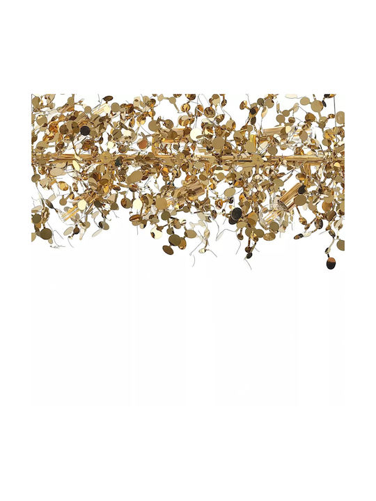 Candelabru Fiery Auriu Elbulgaria 12xe14 3091/l120 Gd