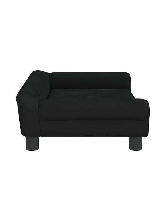 Sofa Schwarz 70x45x26cm 1Stück