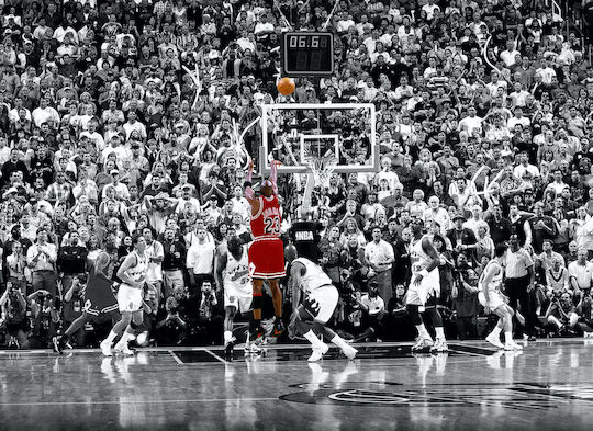 Jordan 'the Last Shot' σε Καμβά x65 cm
