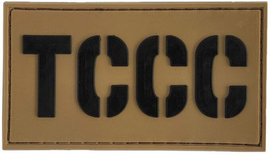 Tccc Tactical Combat Casualty Care Patch PVC Coyote