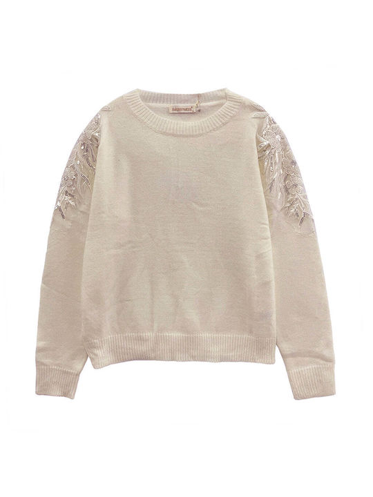 Ustyle Women's Sweater White