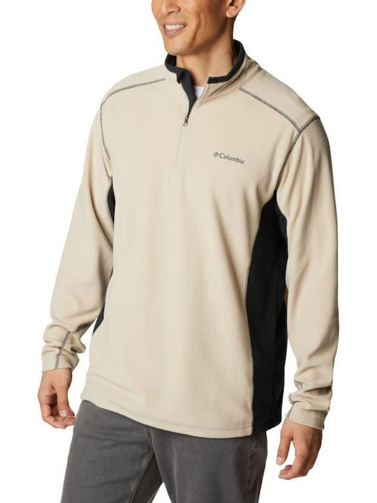 Klamath Range Ii Half Sweater Long Sleeve Beige