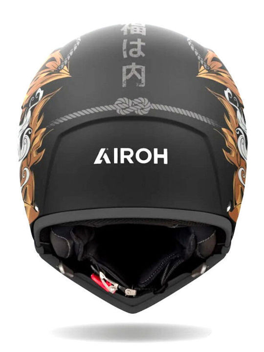 Airoh J 110 Paesly Oni Mat Motorcycle Helmet Modular ECE 22.06