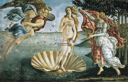 Panou Reproducție Sandro Botticelli pe Pânză 80x120 cm