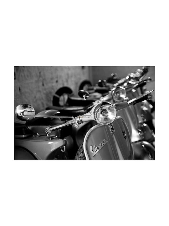 Canvas Painting Vespa Knv41 30cm X 40cm