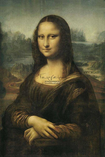 Da Vinci Replica Painting on Canvas 45x65 cm