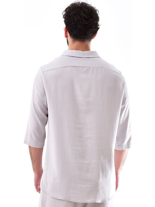 Short-sleeved Shirt Gray