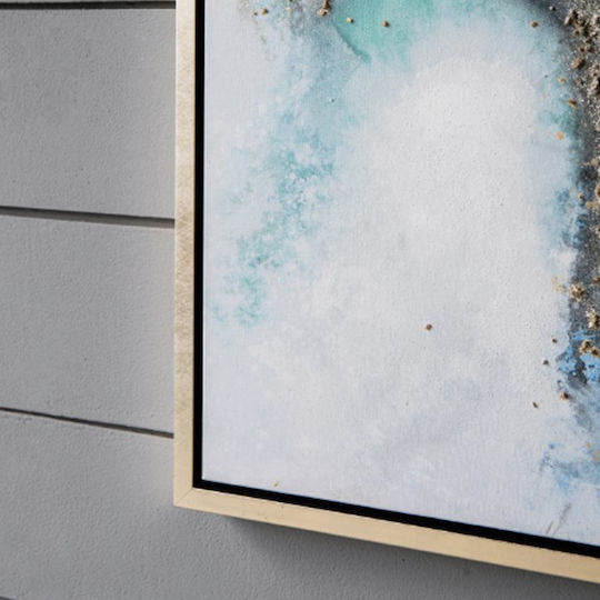Artekko Clouds De două ori Tablou pe Pânză 50x180cm