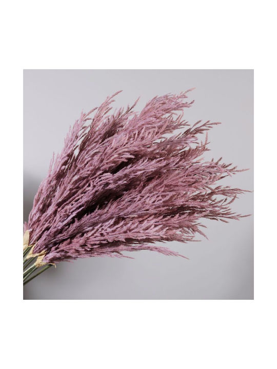 Τεχνητό Διακοσμητικό Κλαδί Pampas grass Ροζ 124cm Supergreens