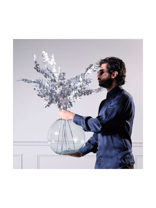 Artificial Decorative Branch Ficus Lyrata Silver 95cm Supergreens