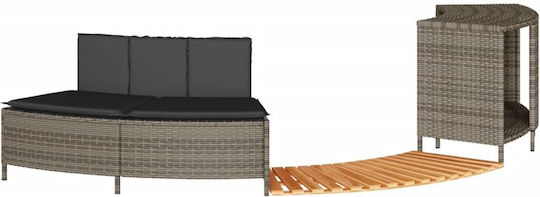 vidaXL Spa / Υδρομασάζ 365613
