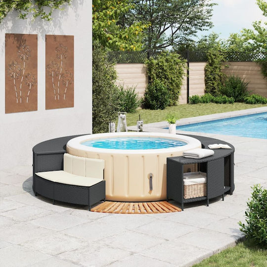 vidaXL Spa / Υδρομασάζ 365612