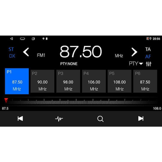 Lenovo Автомобилна Аудио Система (Блутут/USB/AUX/WiFi/GPS/Apple-Carplay/Android-Auto) с Тъчскрийн 9"