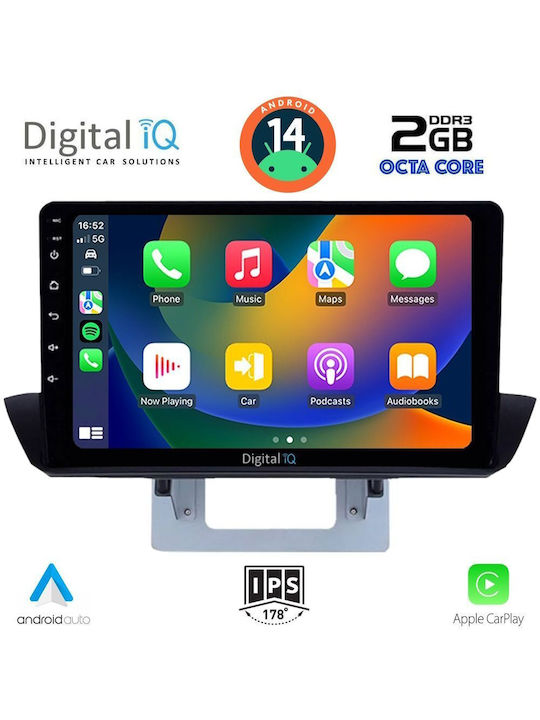 Digital IQ Car Audio System for Mazda BT-50 2012-2019 (Bluetooth/USB/AUX/WiFi/GPS) with Touch Screen 9"