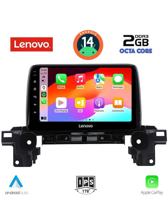 Lenovo Car Audio System for Mazda CX-5 2017> (Bluetooth/USB/AUX/WiFi/GPS) with Touch Screen 9"