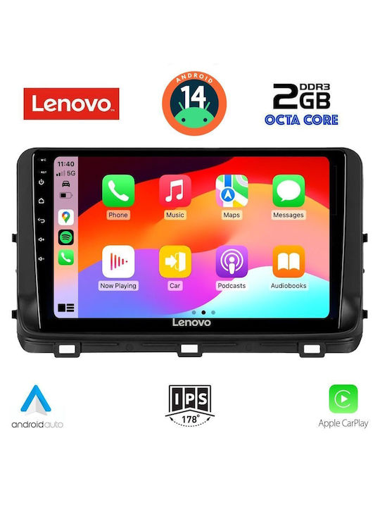 Lenovo Ηχοσύστημα Αυτοκινήτου για Kia Ceed / XCeed 2018-2022 (Bluetooth/USB/AUX/WiFi/GPS/Apple-Carplay/Android-Auto) με Οθόνη Αφής 10"