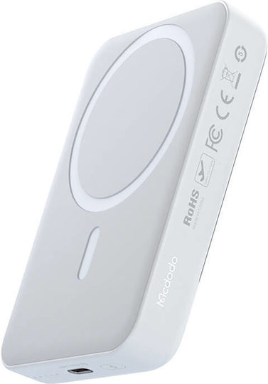 Mcdodo MC-5930 MagSafe Power Bank 10000mAh 30W Бял