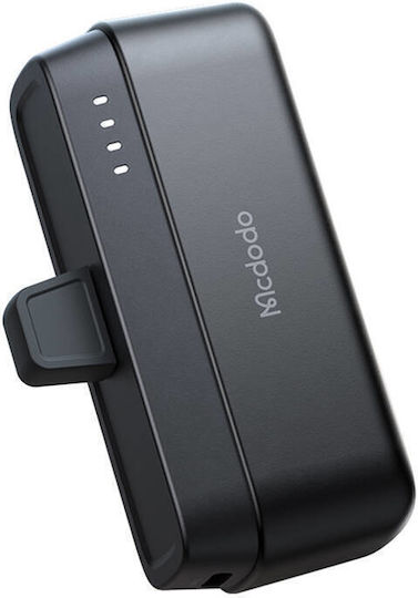 Mcdodo MC-6281 Lightning Power Bank 5000mAh 20W Μαύρο