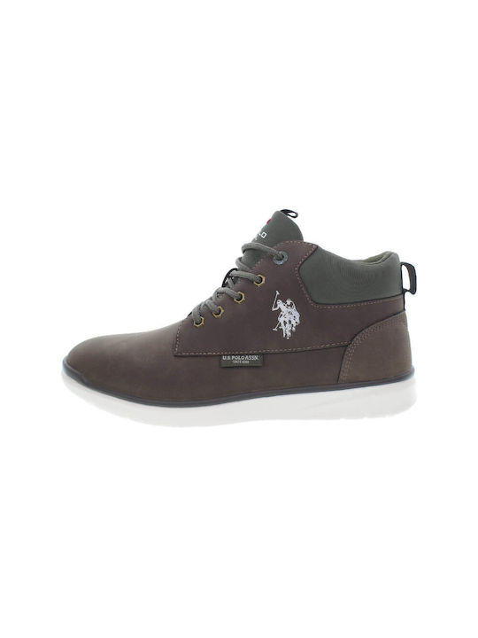 U.S. Polo Assn. Ανδρικά Sneakers Καφέ