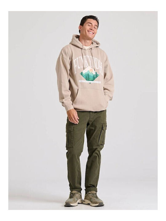 Trousers Cargo in Regular Fit Dusty Olive Khaki