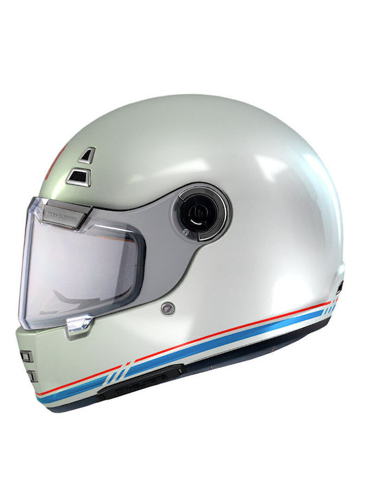 MT Full Face Helmet with Sun Visor DOT / ECE 22.06 1400gr A7 Gloss