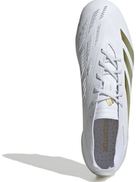 adidas Predator Elite SG Football Shoes with Cleats White adidas Predator Elite SG Football Shoes with Cleats White