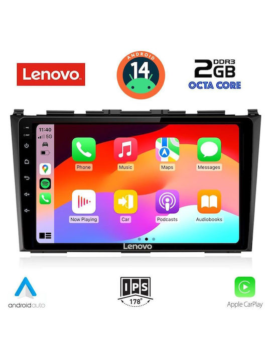 Lenovo Car Audio System for Honda CR-V 2006-2012 (Bluetooth/USB/AUX/WiFi/GPS) with Touch Screen 9"