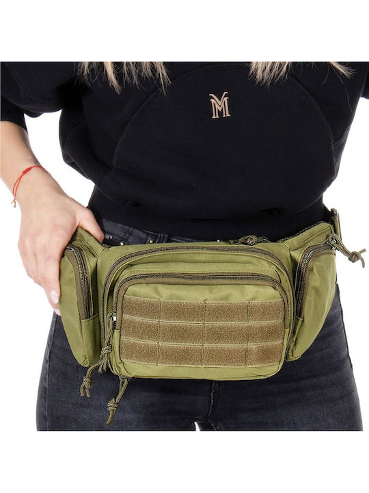 Geantă de Umăr Spațioasă Impermeabilă Unisex 43x15cm Verde