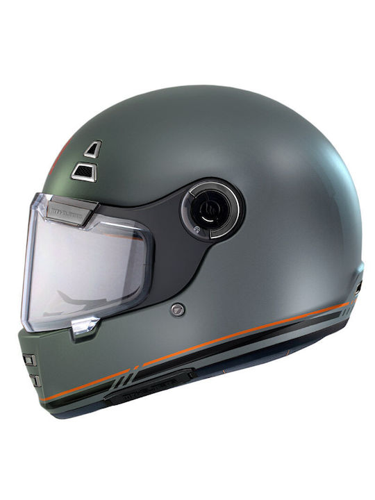 MT Jarama SV Full Face Helmet with Sun Visor DOT / ECE 22.06 1400gr C4 Matt