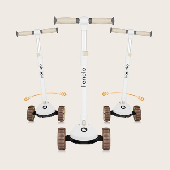 Lionelo Kinderroller Klappbar Franky 3-Rad mit Sitz für 12 Monate Rosa