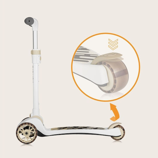 Lionelo Kinderroller Klappbar Franky 3-Rad mit Sitz für 12 Monate Rosa