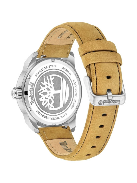 Timberland Henniker Watch Battery with Leather Strap Timberland Henniker Watch Battery with Leather Strap