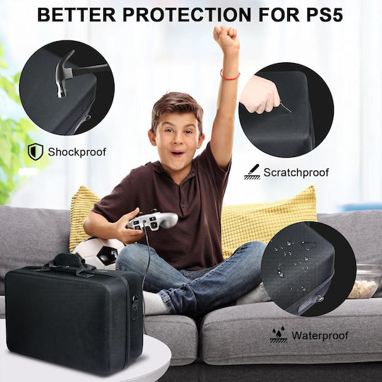 Carrying Case Playstation 5 Accessories Zola Scratch Impact Resistant Splash Dirt Resistant