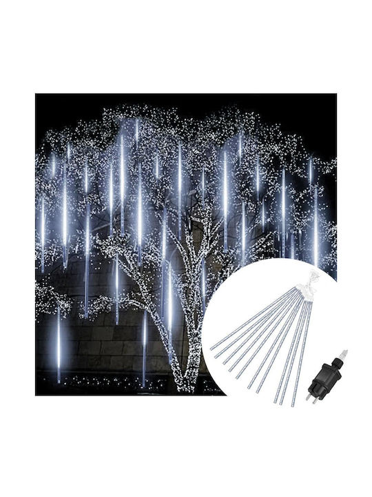 480 Λαμπάκια LED 6μ. Λευκά τύπου Μετεωρίτης