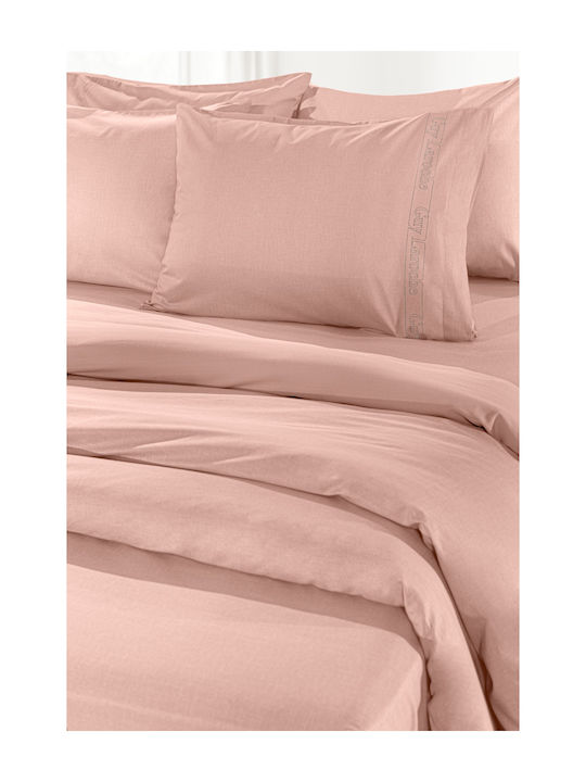 Guy Laroche Sheet Super-Double 240x270cm. Color Plus Coral