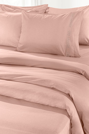 Guy Laroche Semi-Doppel 120x200+30cm mit Gummizug Color Plus Coral