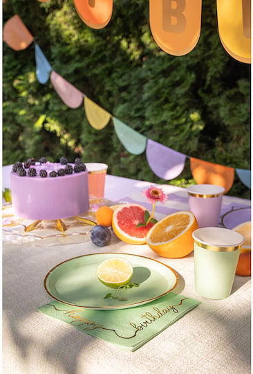 PartyDeco Плоча за парти 6бр