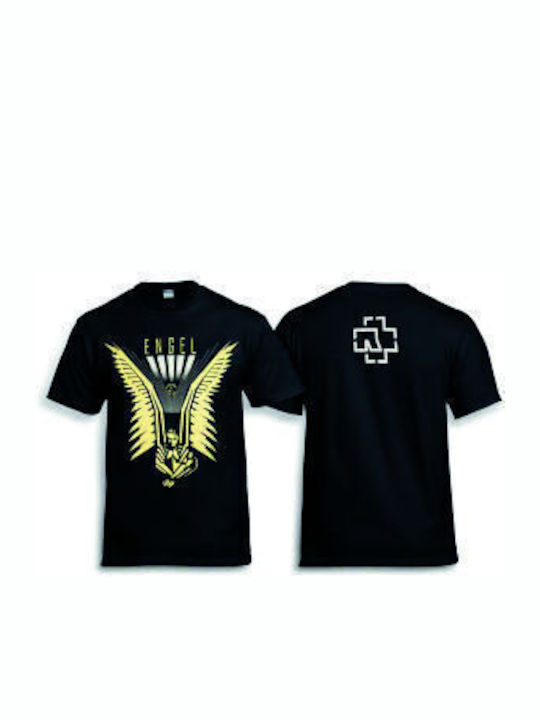 T-shirt Studio Rammstein Engel T-shirt Μαύρο