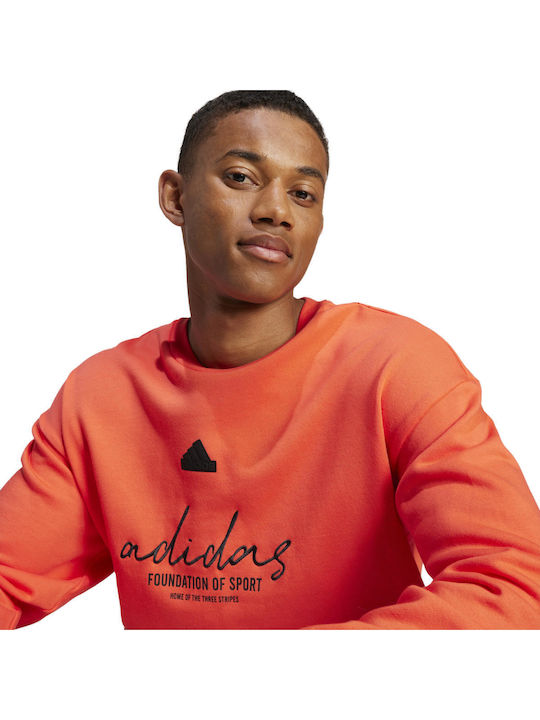 French Terry Суитшърт Orange