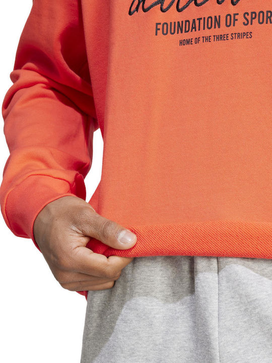 French Terry Суитшърт Orange